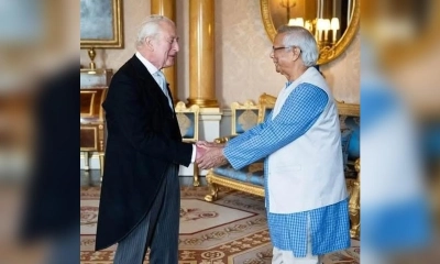 রাজা তৃতীয় চার্লসের সঙ্গে ড. ইউনূসের বৈঠক, কী নিয়ে আলোচনা হলো?