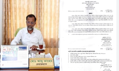 কুমিল্লায় ২ রোহিঙ্গাকে জন্মসনদ দেওয়ায় ইউপি চেয়ারম্যান বরখাস্ত