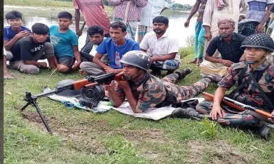 লালমনিরহাট সীমান্তে পুশইনে ব্যর্থ বিএসএফ, কঠোর অবস্থানে বিজিবি