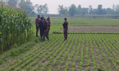 এবার কাঁটাতারের বেড়ায় বেঁধে যুবককে নির্যাতন