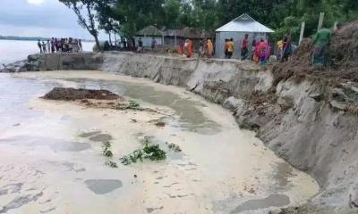 ভাঙ্গন আতঙ্কে তিস্তা পাড়ের মানুষ