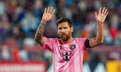 জোড়া গোলে মেসির নতুন রেকর্ড