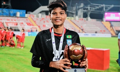 দক্ষিণ এশিয়ার সেরা গোলরক্ষক নান্দাইলের মিলি