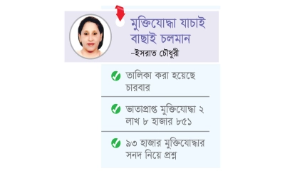 ৫৪ বছরেও পূর্ণতা পায়নি মুক্তিযোদ্ধা তালিকা