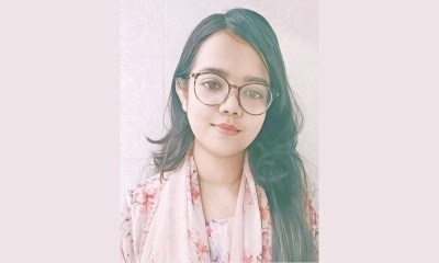 জগন্নাথ বিশ্ববিদ্যালয় শিক্ষার্থী মালিহা মেহনাজ। ছবি- সংগৃহীত