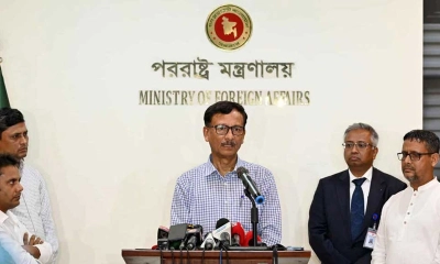 পররাষ্ট্র উপদেষ্টা মো. তৌহিদ হোসেন। ছবি- সংগৃহীত