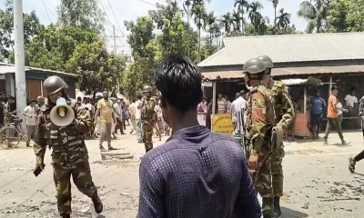 সড়ক দুর্ঘটনায় সাবেক সেনা সদস্যের মৃত্যু, বাসে আগুন