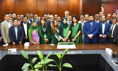 সাসটেইনেবল ব্যাংকের স্বীকৃতি উদযাপন করল এনসিসি ব্যাংক