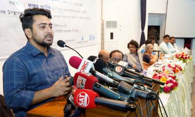 নদী বাঁচাতে আবরারের দৃষ্টিভঙ্গি আমাদের পথ নির্দেশ করবে: নাহিদ ইসলাম