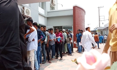 চালু হলো পুড়ে যাওয়া নারায়ণগঞ্জ পাসপোর্ট অফিস