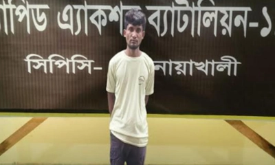 সুবর্ণচরে বিধবাকে গণধর্ষণ, প্রধান আসামি গ্রেপ্তার