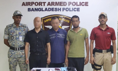 ‘স্ত্রী সাজিয়ে’ চীনে পাচারের চেষ্টা, চীনা নাগরিকসহ আটক ৩
