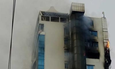 যশোরে আ‍‍`লীগ নেতার হোটেলে আগুন, মামলার আসামি ২শ’