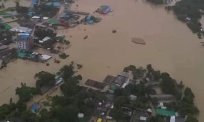 বাঘাইছিতে ১৪ হাজার মানুষ পানিবন্দি