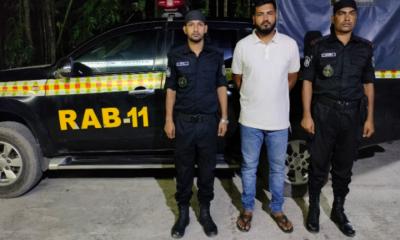 নোয়াখালীতে যুবলীগ নেতা গ্রেপ্তার