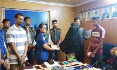 হারিয়ে যাওয়া ৭১ মোবাইল উদ্ধার করে দিল মেহেরপুর পুলিশ