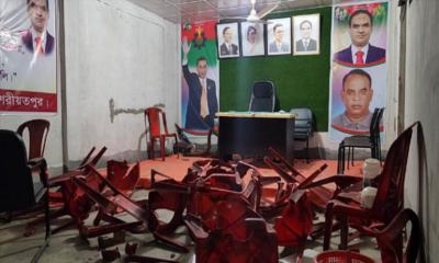 শরীয়তপুরে বিএনপির দুই গ্রুপে সংঘর্ষ, ককটেল বিস্ফোরণ-ভাঙচুর