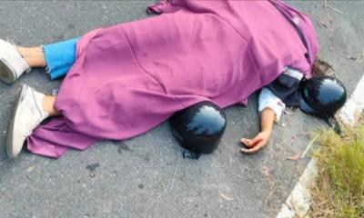 ভাঙ্গায় সড়ক দূর্ঘটনায় প্রাণ গেল স্ত্রীর, স্বামী মারাত্মক আহত