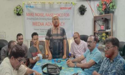 শ্যামনগরে সুপেয় পানি অধিকারে মিডিয়া এ্যাডভকেসি