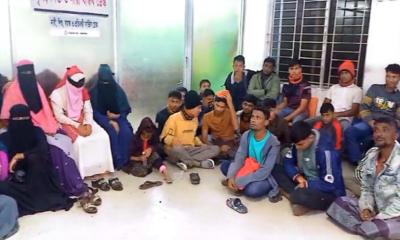মালয়েশিয়াগামী নারী পুরুষ ও শিশুসহ ৩০ ভিকটিম উদ্ধার