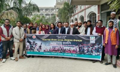 দাউদকান্দিতে তারুণ্যের উৎসব উদযাপনে বর্ণাঢ্য র‌্যালি