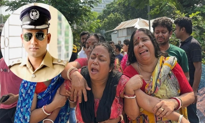 এএসপি পলাশের বাড়িতে এখনও চলছে কান্নার মাতম