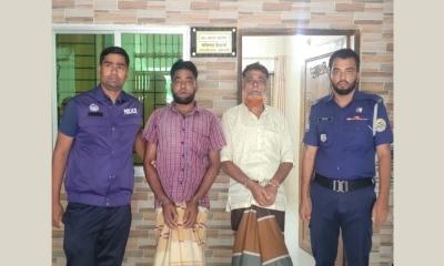 পটুয়াখালীতে আ. লীগের দুই নেতা গ্রেপ্তার 