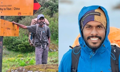 ইনানী থেকে পায়ে হেটে যেভাবে এভারেস্ট চূড়ায় ইকরামুল  