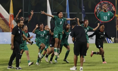 সাগরিকার ৪ গোলে সাফ জিতল বাংলাদেশ