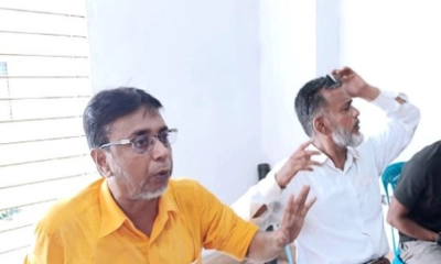 ঘুষ দাবির অভিযোগে দুই ভূমি জরিপ কর্মকর্তাকে অবরুদ্ধ