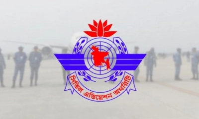 সিভিল এভিয়েশন অথরিটির লোগো- সংগৃহীত