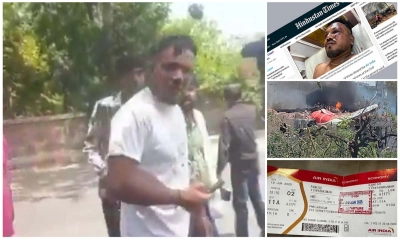 অলৌকিকভাবে বেঁচে যাওয়া আরোহী ঘুরে বেড়াচ্ছিলেন রক্তাক্ত অবস্থায়  (ভিডিও)