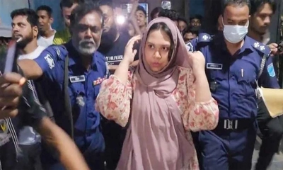 নারায়ণগঞ্জ থেকে আ.লীগ নেত্রী রজনী গ্রেপ্তার