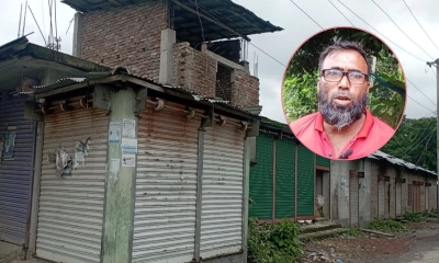 চাঁদা না পেয়ে ব্যবসায়ীর দোকানে তালা দিলেন কৃষকদল নেতা