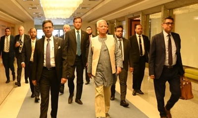 রোম ছেড়ে ঢাকার উদ্দেশে রওনা হয়েছেন প্রধান উপদেষ্টা