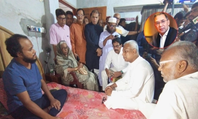 যশোরে গুলিবিদ্ধ এনামের চিকিৎসার দায়িত্ব নিলেন তারেক রহমান
