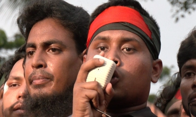 জাতীয় নাগরিক পার্টির (এনসিপি) দক্ষিণাঞ্চলীয় মুখ্য সংগঠক হাসনাত আবদুল্লাহ।       ছবি- সংগৃহীত