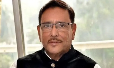 বাংলাদেশেই ছিলাম তিন মাস : ওবায়দুল কাদের