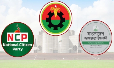 নির্বাচন প্রশ্নে বিএনপি-জামায়াত-এনসিপি ত্রিমুখী দ্বন্দ্ব