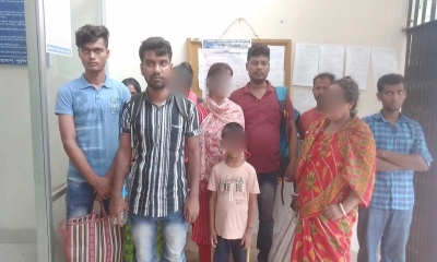 ভারত থেকে বাংলাদেশে অনুপ্রবেশকালে আটক ১০