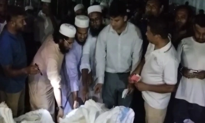 পটুয়াখালীতে যাত্রীবাহী বাস থেকে সামুদ্রিক মাছ জব্দ