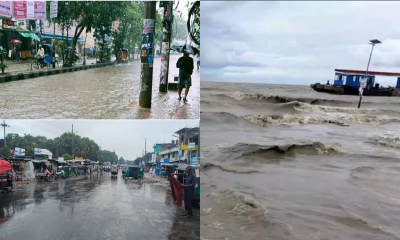 নিম্নচাপের প্রভাবে টানা বৃষ্টি, ভোগান্তিতে মানুষ 