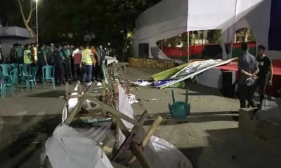 চট্টগ্রামে বর্ষবরণের মঞ্চ ভাঙচুর