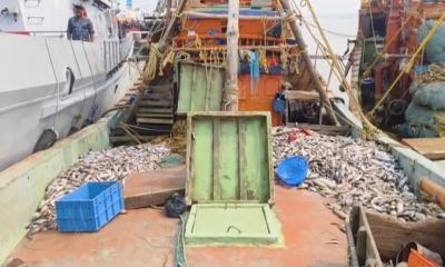 ৩১ জেলেসহ ভারতীয় দুটি জাহাজ আটক
