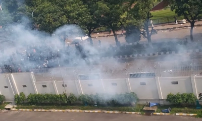 সচিবালয় এলাকায় পাল্টাপাল্টি ধাওয়া, সাউন্ড গ্রেনেড নিক্ষেপ