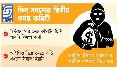 সিলভা ফার্মায় অর্থের নয়ছয়