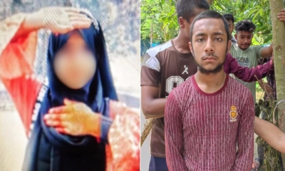 শিশু সোহানা ও নাজমুস সাকিব ওরফে নয়ন। ছবি-রূপালী বাংলাদেশ