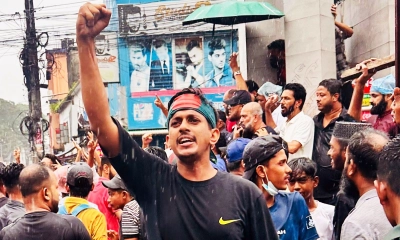 বৈষম্যবিরোধী ছাত্র আন্দোলনের সিলেটের আহ্বায়ক গ্রেপ্তার