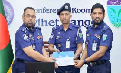 সিলেট রেঞ্জের শ্রেষ্ঠ এসপি জাহাঙ্গীর, ওসি মাহবুবুর