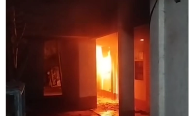 ঢাবি শিক্ষার্থী সাম্য হত্যার আসামি তামিমের বাড়িতে আগুন